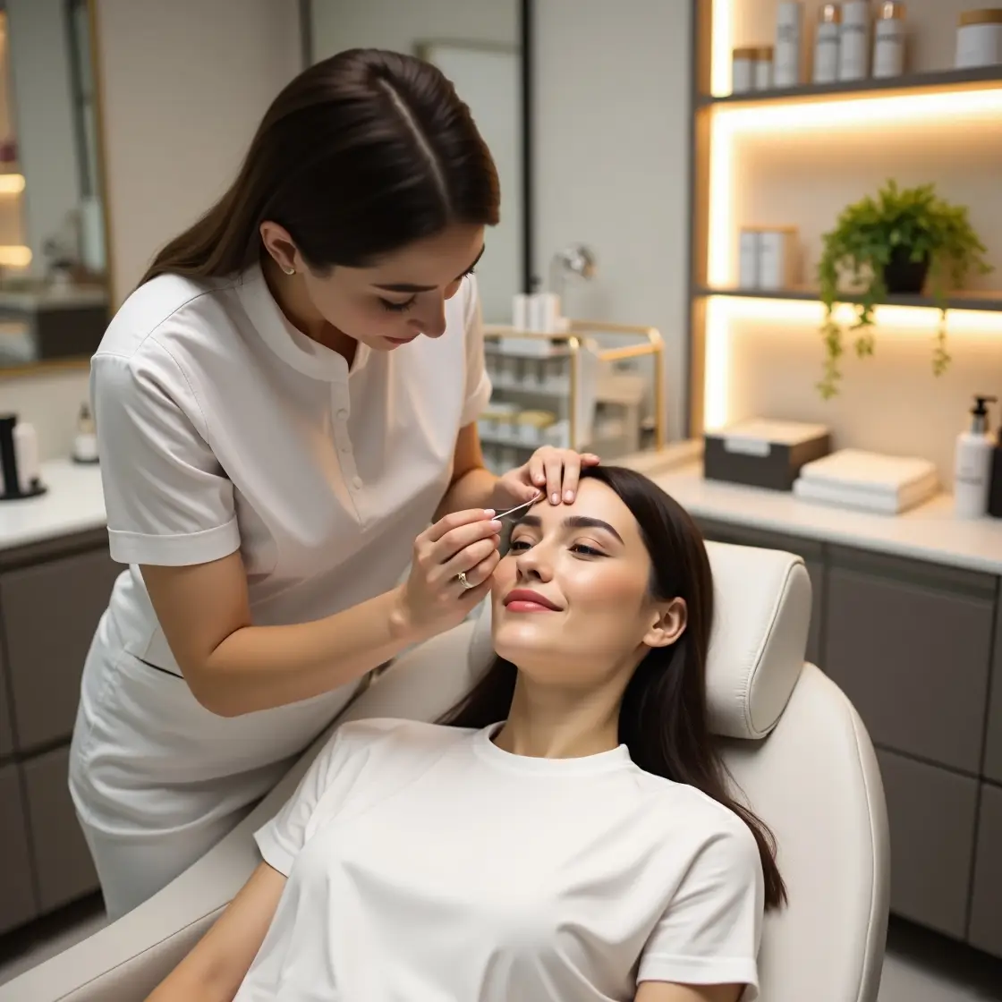 Image of Meena Threading & Waxing Center showcasing men’s premium waxing and grooming services in Midtown East, NYC.