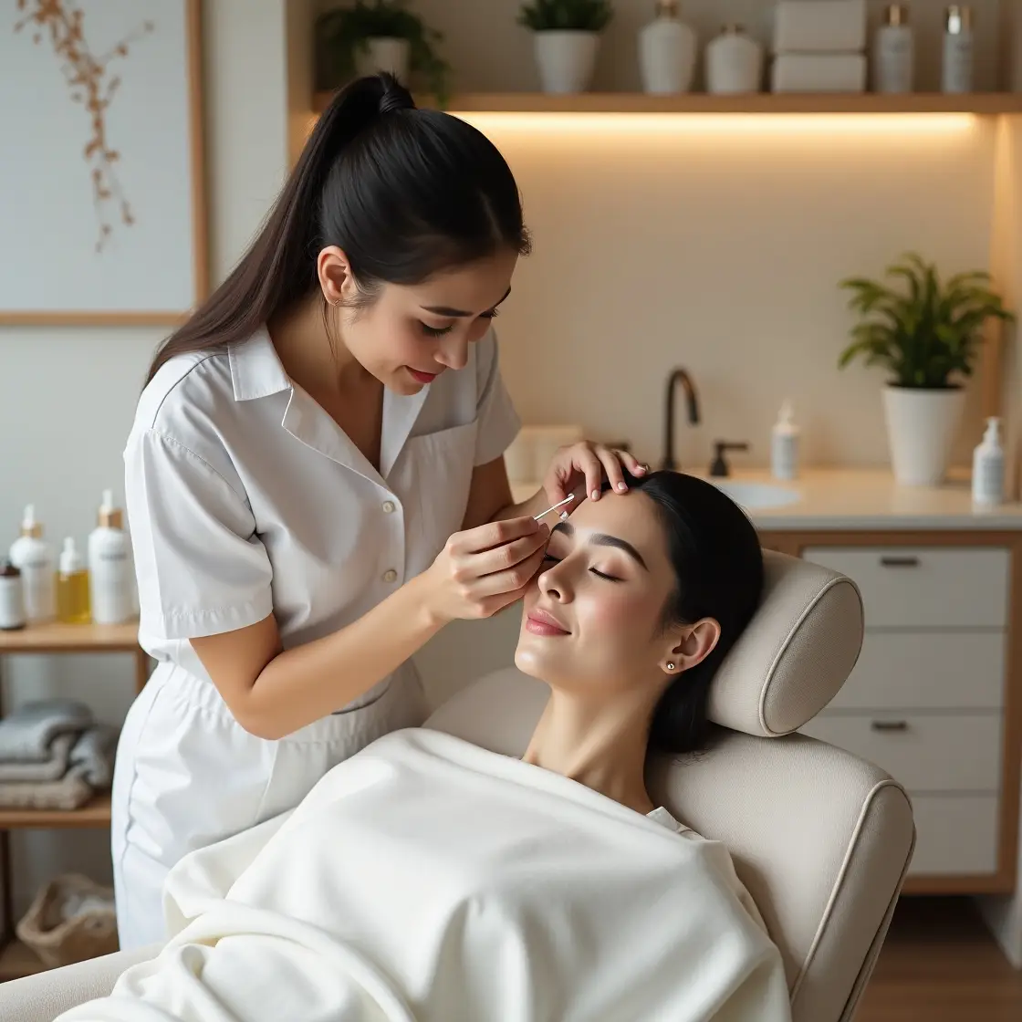 Image of Meena Threading & Waxing Center showcasing men’s premium waxing and grooming services in Midtown East, NYC.